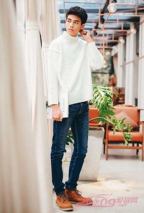 矮胖男生穿搭怎么显气质,男生冬季裤子显高显瘦