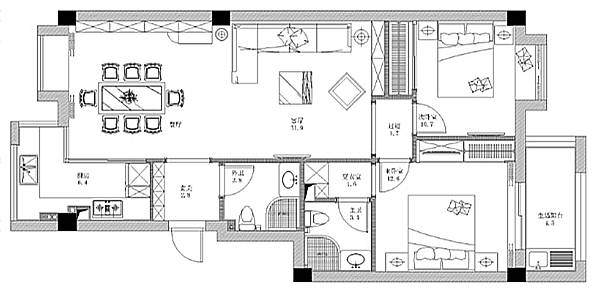 走偏了的北欧风原来可以这么美！她85㎡的家是大朋友小朋友都爱的童趣乐园