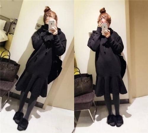 六十岁女人穿冬季连衣裙搭配,方格连衣裙冬季怎么搭配衣服