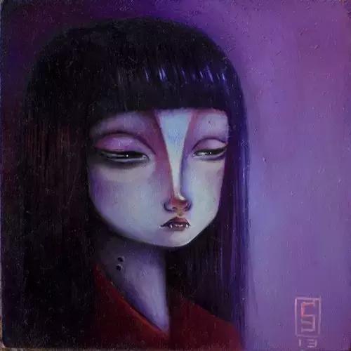 插画魔卡少女樱,插画少女和猫图片