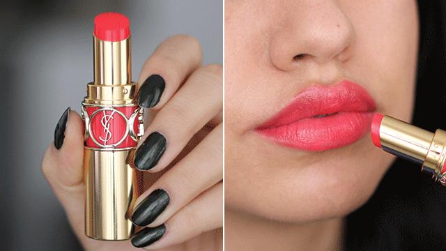 怎么把ysl圆管口红剩下的弄出来,ysl口红耳环