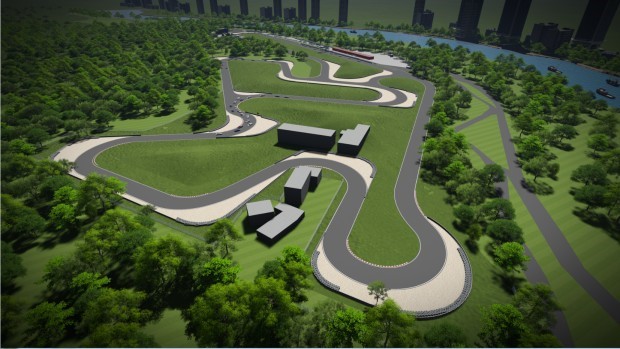 豪霆长沙捞刀河赛车场,豪霆赛道