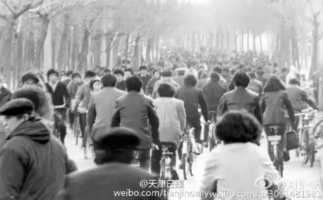 看看天津的图片,70年代天津河西老照片图库