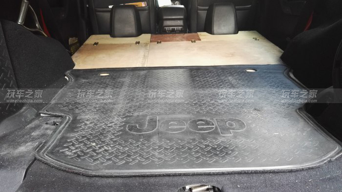 两门牧马人改床车座椅,牧马人改折叠床