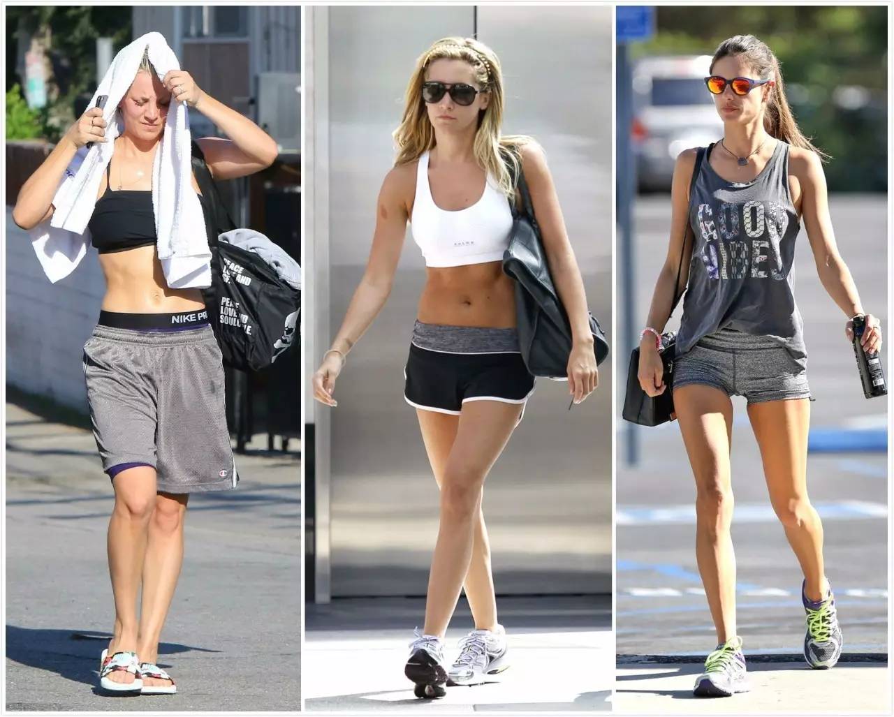 想穿衣显瘦那就来健身吧,穿美美的去健身怎么说