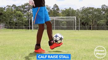 足球单脚提踵训练,足球训练五种爆发力量训练方法