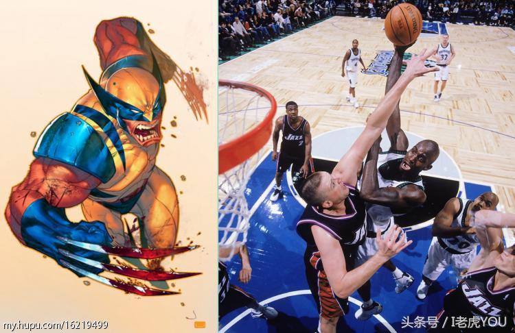 当美漫超级英雄遇上NBA球星