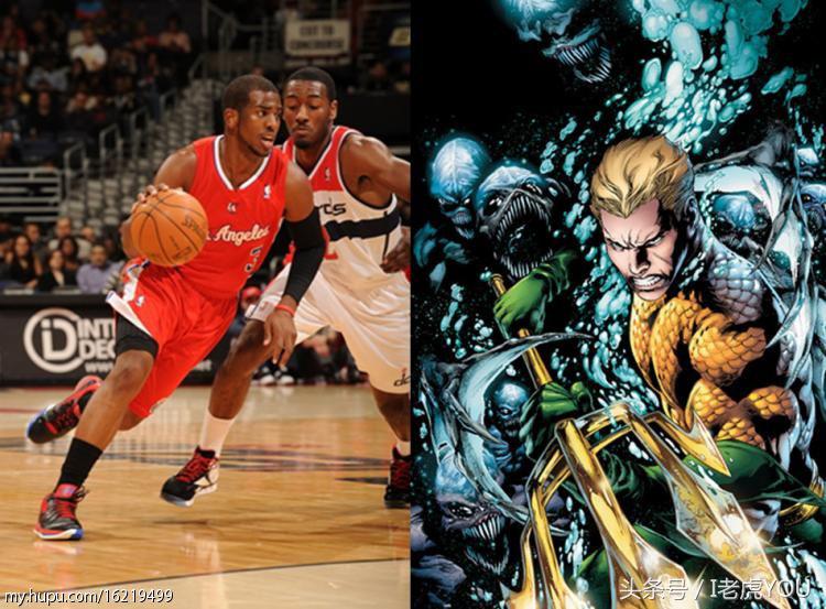 当美漫超级英雄遇上NBA球星