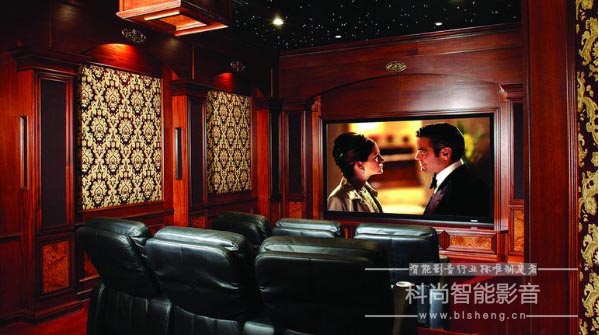 别墅家庭影院装修设计效果图,带家庭影院的别墅设计效果图