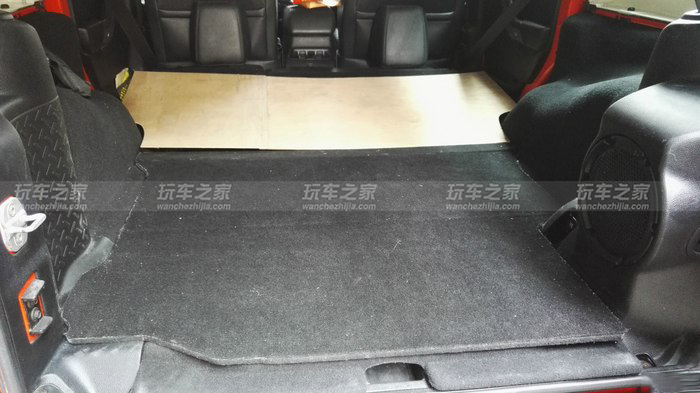 两门牧马人改床车座椅,牧马人改折叠床