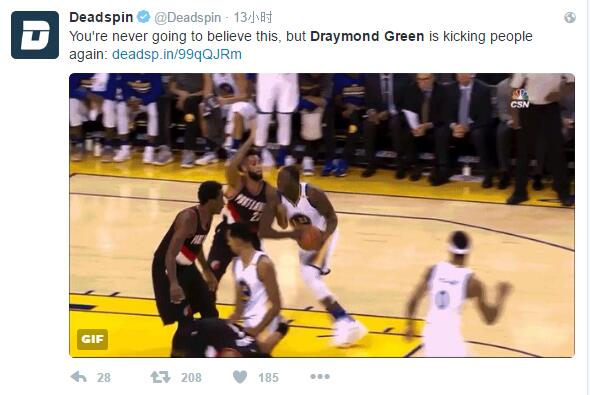 踢蛋踢丢了冠军，格林还死性不改？他可能真的只是控制不住自己