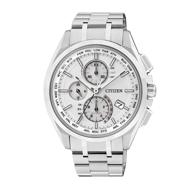 西铁城光动能电波计时腕表,光动能手表西铁城旅行