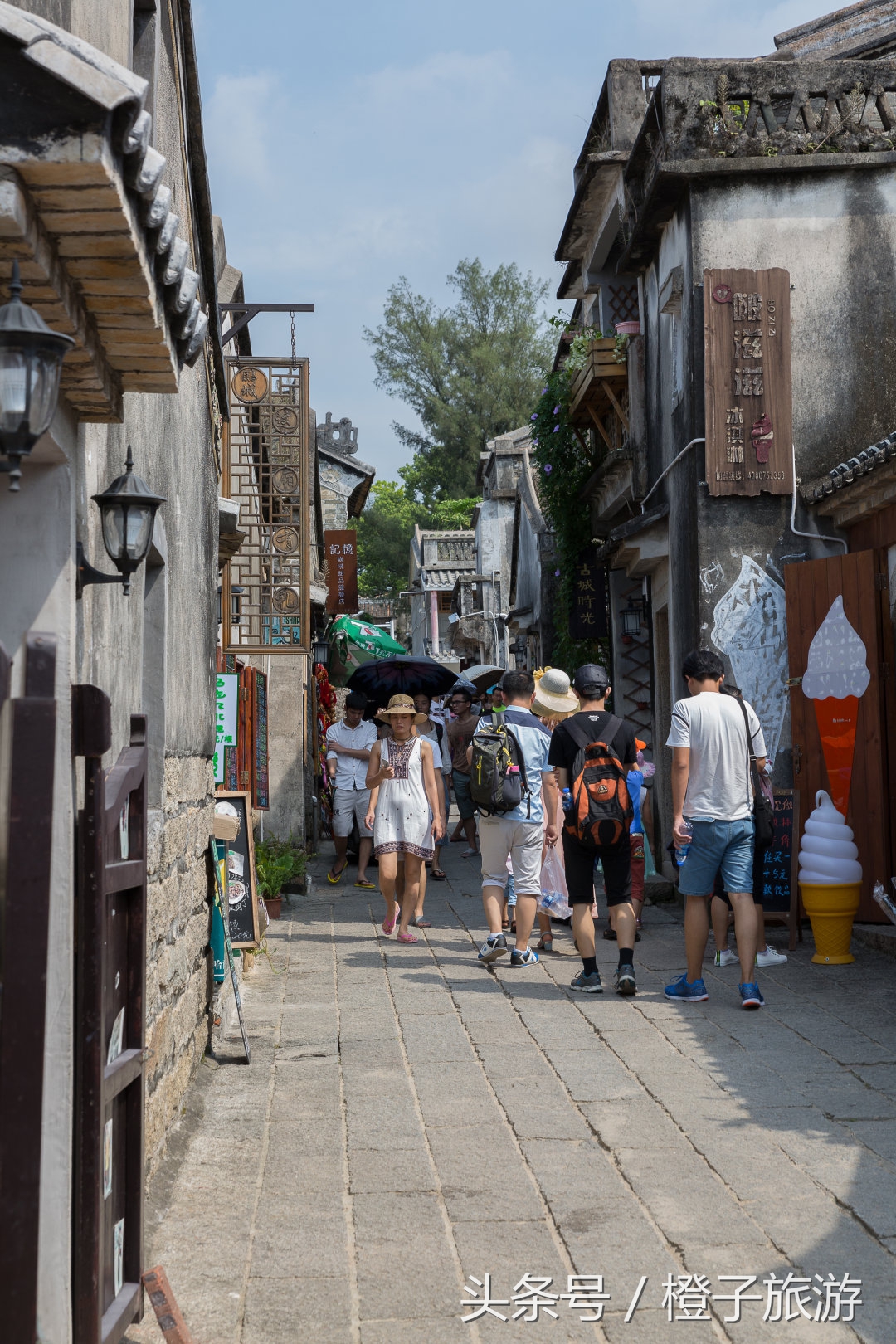 深圳大鹏古城有多舒服,深圳五一大鹏古城