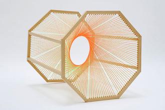 线的装置艺术作品,线的设计作品