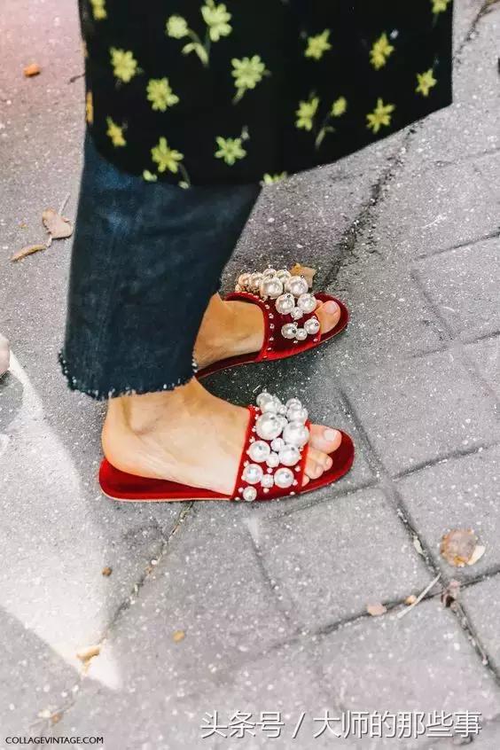 这双鞋成时尚界新宠,明星同款珍珠鞋