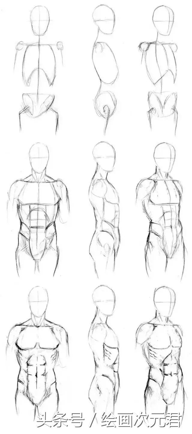 人体结构怎么画？教你如何绘画人体动态的技巧！