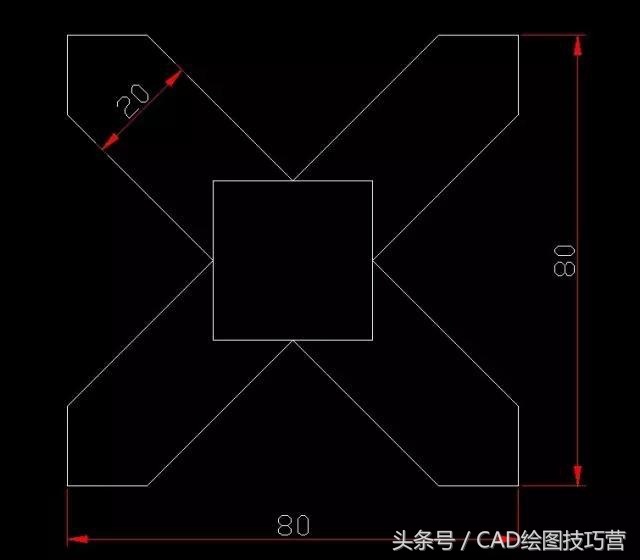 cad三维练习图100例解析,cad练习图纸第45张图教程