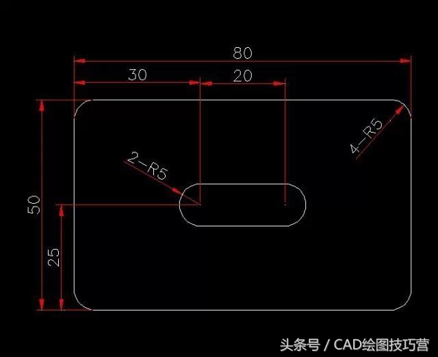 cad三维练习图100例解析,cad练习图纸第45张图教程