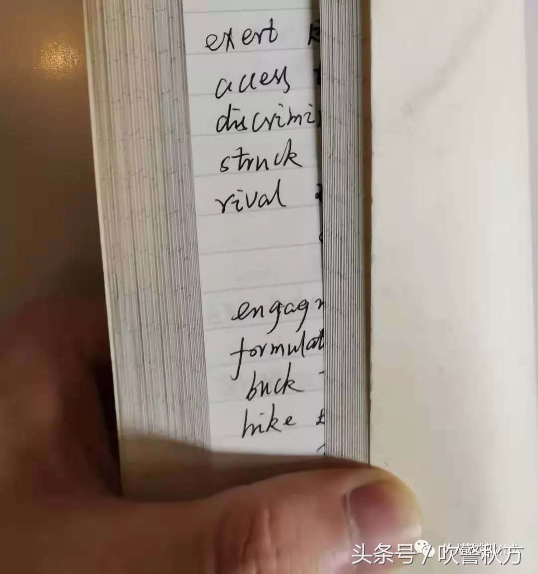 《c》吹警秋方：从四级245到六级508，我的英语是在派出所学的