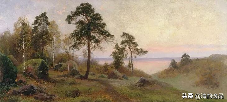 俄罗斯画家经典油画风景作品欣赏,俄罗斯艺术家尤金油画