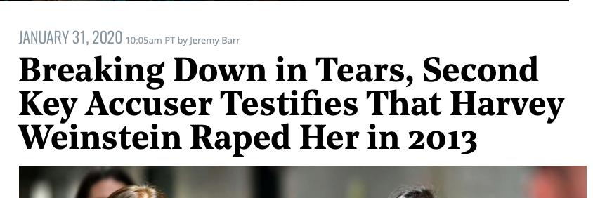 好莱坞大亨韦恩斯坦被判,韦恩斯坦最新判决