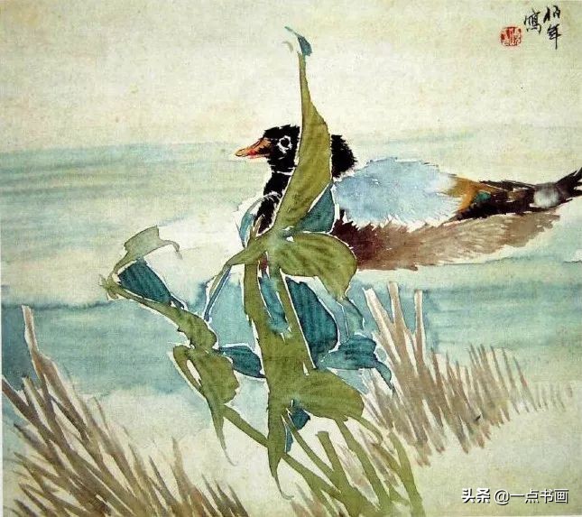 清代画家沈振麟花鸟动物作品欣赏,清代名家山水工笔画作品欣赏