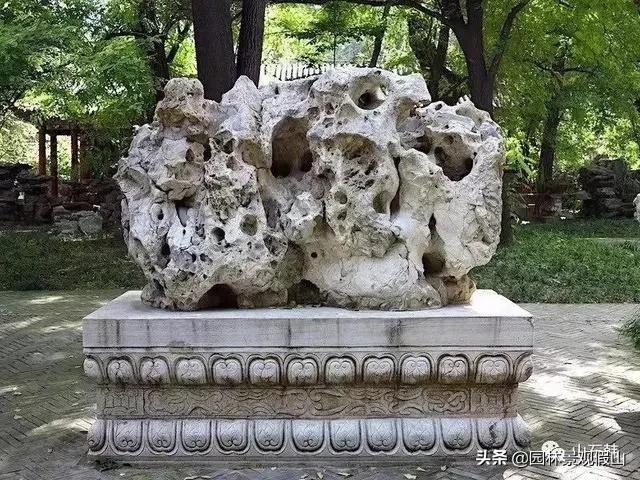 100种景观置石图片,100种园林造景图片