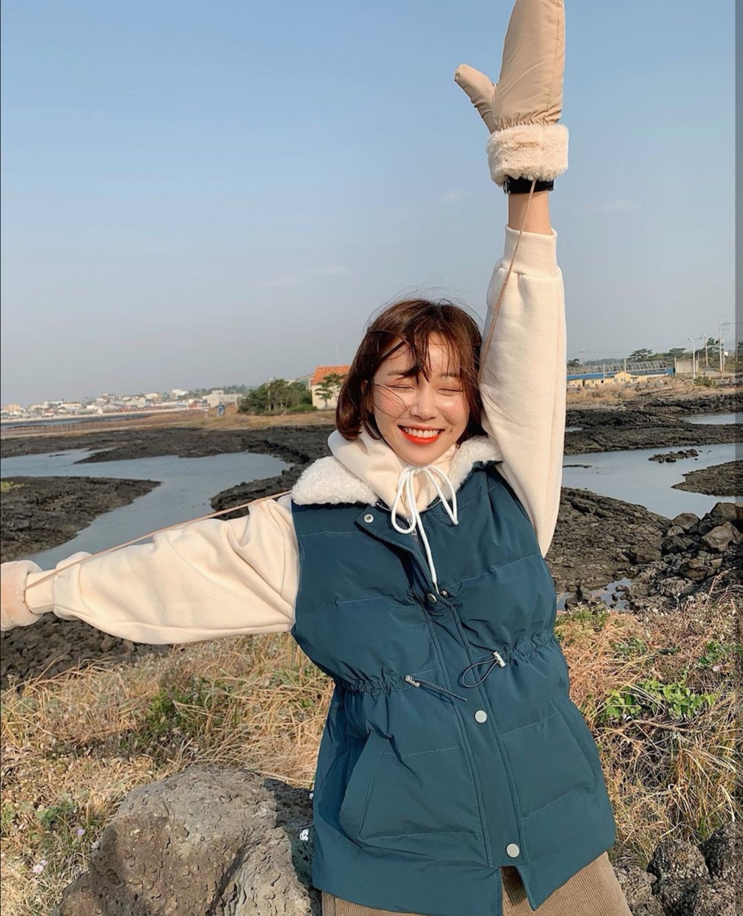 跟博主学穿搭女,跟韩国博主学穿搭