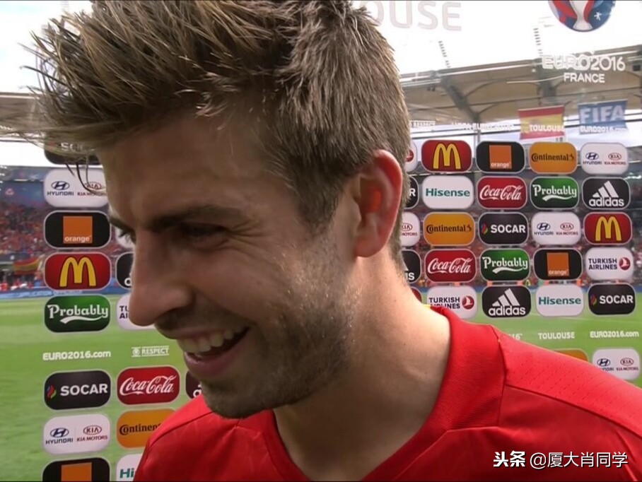 在中国家喻户晓的足坛十大巨星,谈论明星的颜值