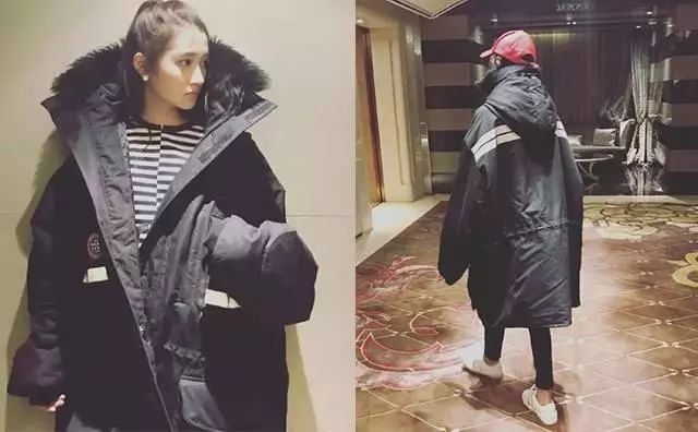 杨紫宋轶,宋轶羽绒服粉色