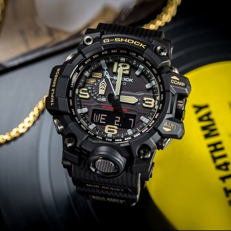 卡西欧g-shock大泥王调整时间,卡西欧g-shock小泥王