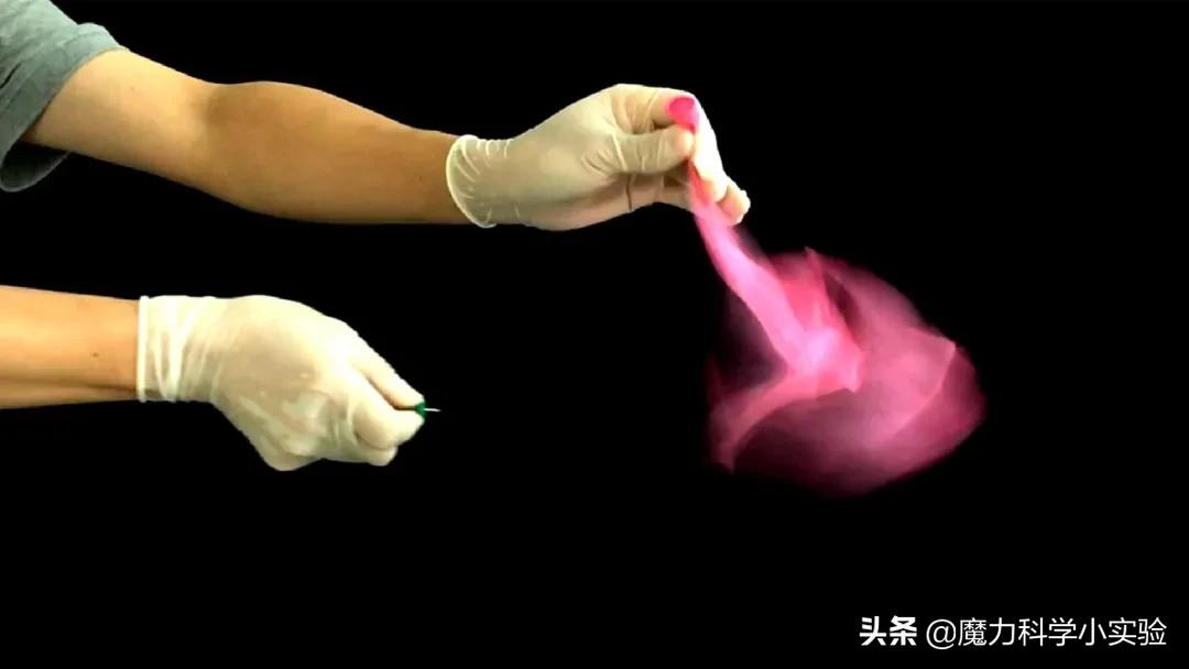 魔力气球科学实验,不会破的气球科学实验