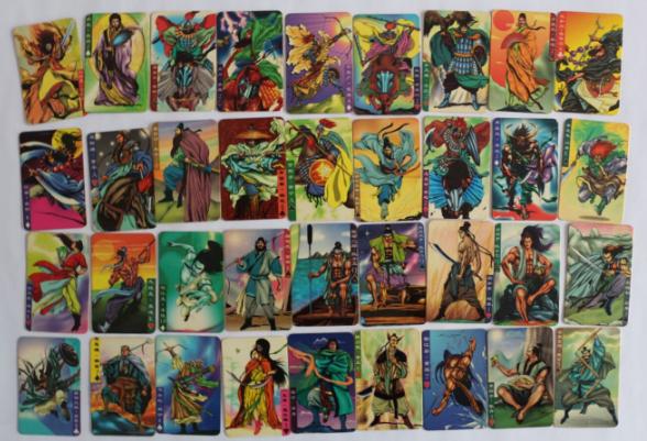 水浒卡当年出了多少版本,水浒卡盘点