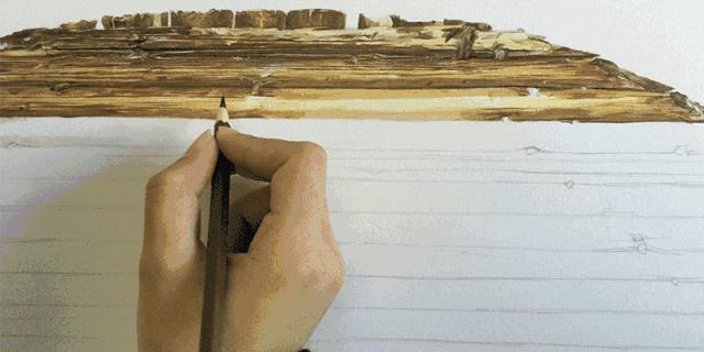 央美精微素描作画过程,央美精微素描17级