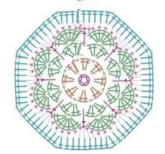 拼接抱枕钩针图解,足球抱枕的钩法教程