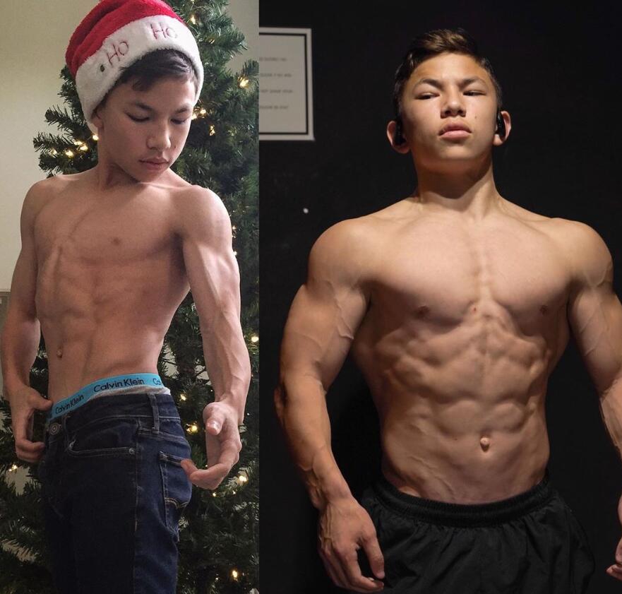 17岁男孩体重290斤,17岁男孩腿部推举