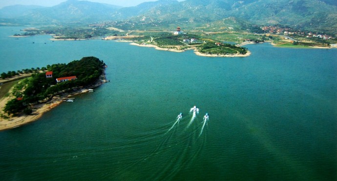 雪野水库修建影像照片,雪野水库建造全过程
