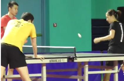 刘诗雯最后一球展现了什么叫实力,刘诗雯4比3逆转小枣