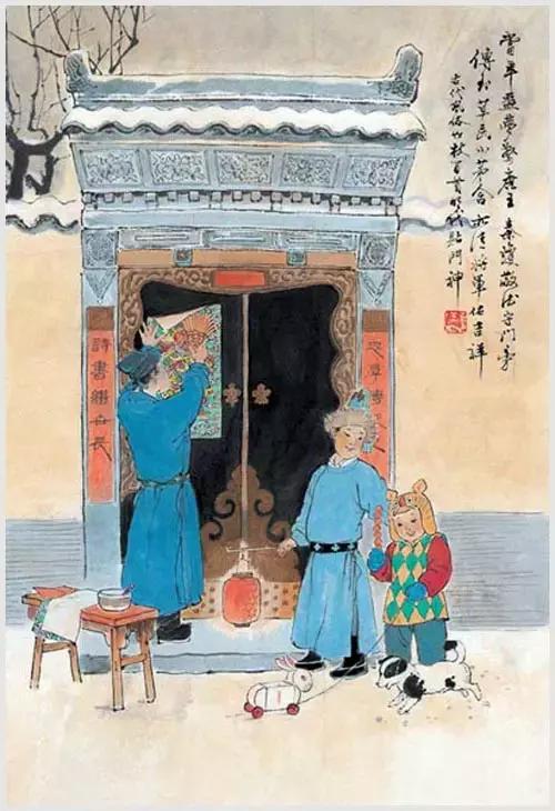 100首诗词100张风俗图太美了,100幅中国古风俗画