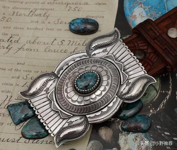 印第安银首饰制作,印第安风格的银饰