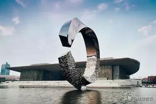 天津新文旅地标,天津文化中心建设照片
