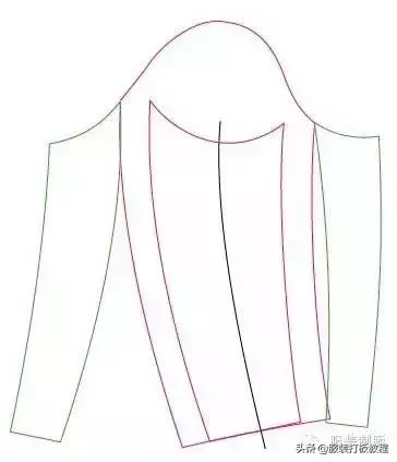 大海服装睡衣袖子裁剪教程,服装裁剪袖子教程大全