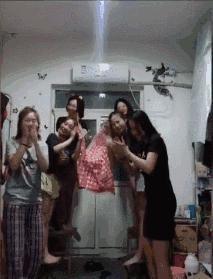 华山派搞笑二人组gif,华山论剑搞笑连环动图