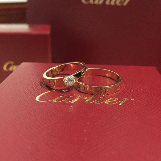 卡地亚的love戒指,卡地亚love钻戒对戒