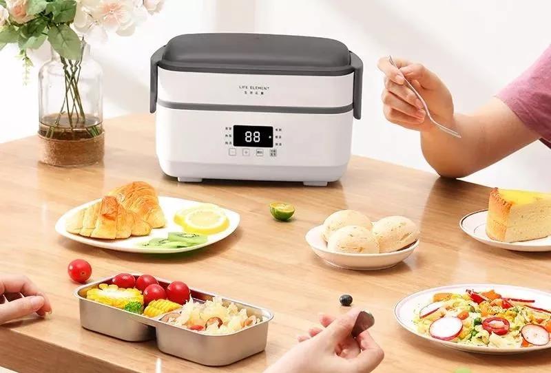 焖烧功能的保温饭盒,焖煮一体保温饭盒