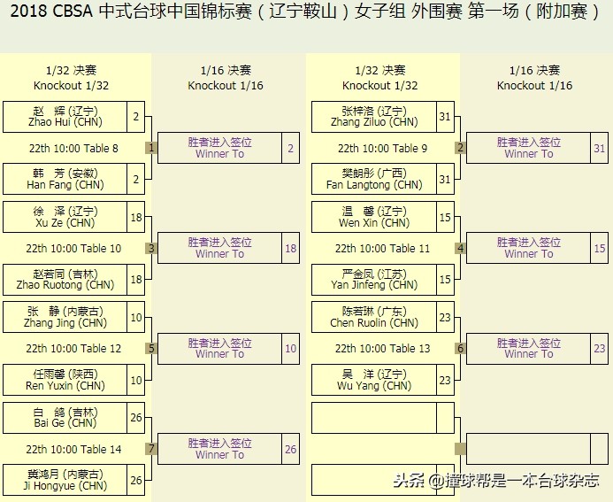 中式台球公开赛郑州站,中式台球锦标赛总决赛冠军