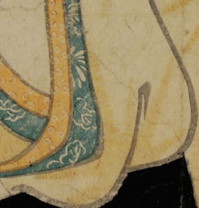 日本浮世绘大家东洲斋写乐名画《濑川菊之丞》