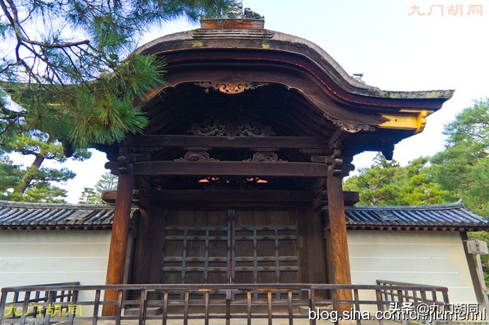 京都大德寺的庭院,织田信长墓地图片大全