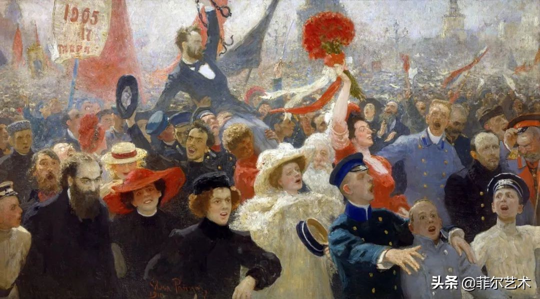 画家列宾作品欣赏,俄罗斯现实主义画家列宾及其作品