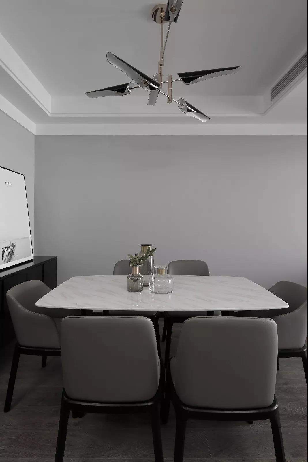 黑白灰风格全屋效果,轻奢全屋黑白灰装修